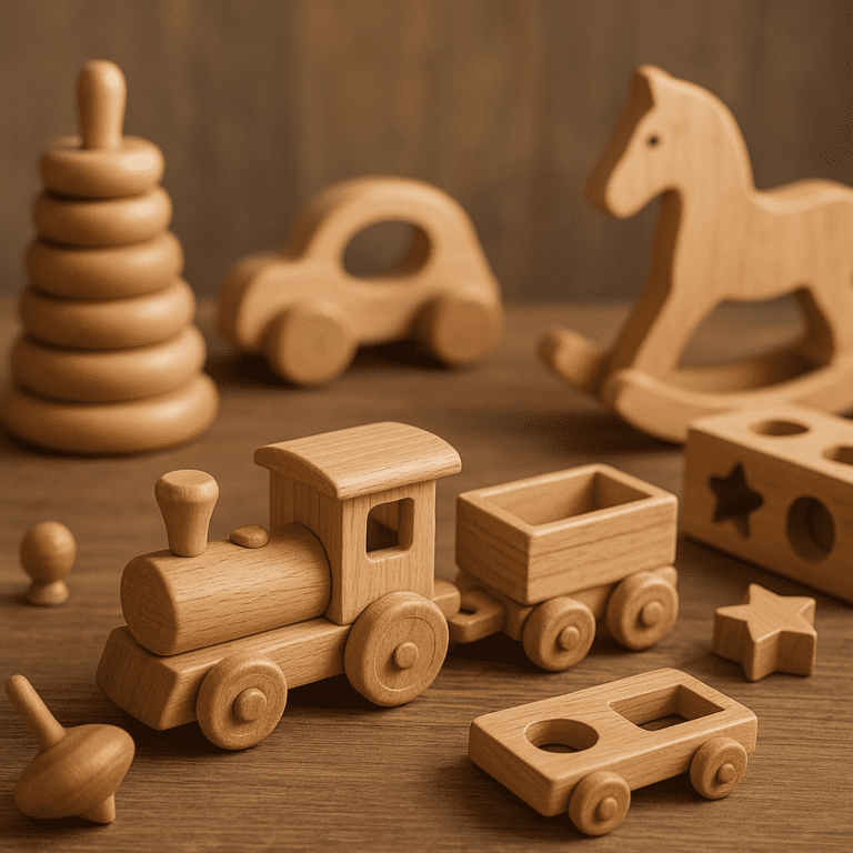 Zabawki z drewna – powód, by wrócić do tradycji